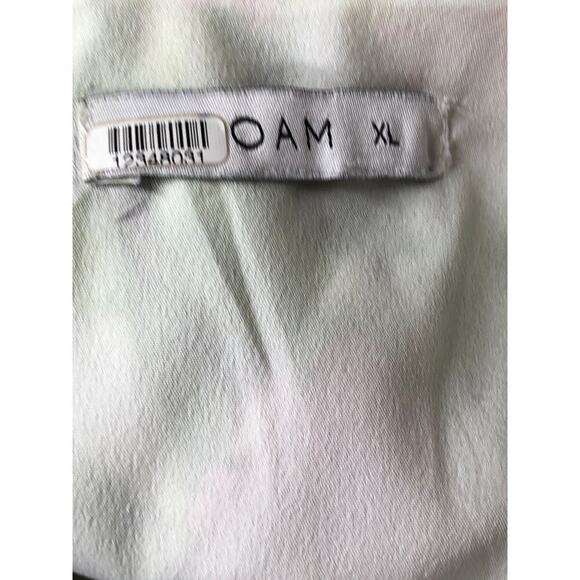 ROAM Positano Dress Tropical Floral Cap Sleeve V-Neck A-Line Mini Dusty White XL - Picture 6 of 9